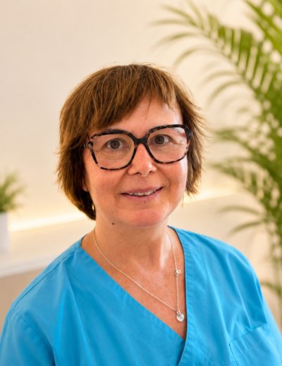 Angela Kästner, Sterilgutassistentin in der Zahnarztpraxis Dr. Göllner