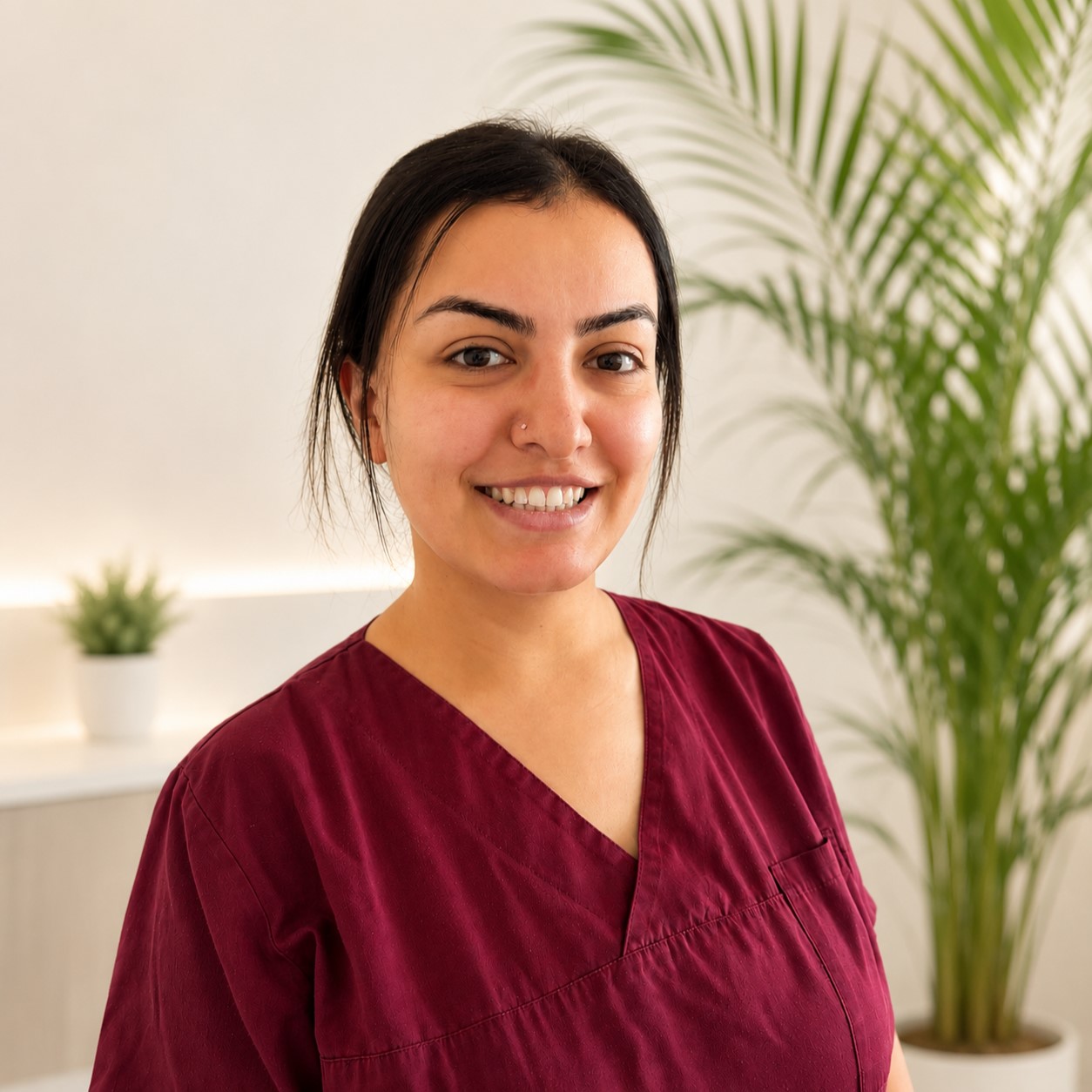 Saniye Sahin, Praxismanagerin der Zahnarztpraxis Dr. Göllner